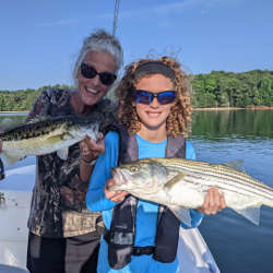 Mother Daughter Lake Lanier Fishing Fun