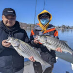 March 2022 Lake Lanier Striper Fishing Photos