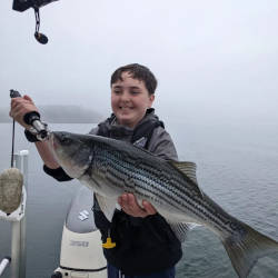 Kids Catching Stripers