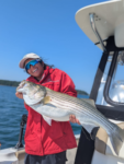 Lady Catches Great Lake Lanier Striper