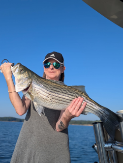 October Lake Lanier Striper