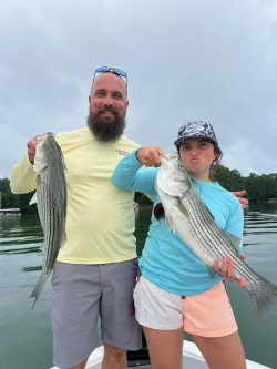 Lake Lanier Striper Fishing