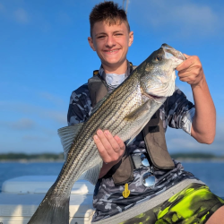 Great August Lake Lanier Striper