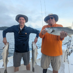 Lake Lanier Triple Striper Catch