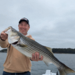November Lake Lanier Striped Bass