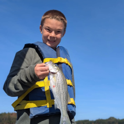 Kids Catching Lake Lanier Striper