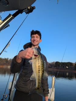 January Lake Lanier Fishing