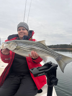 Feb Lake Lanier Striper