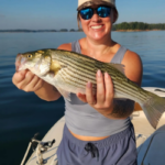 Loves to Catch Lake Lanier Stripers